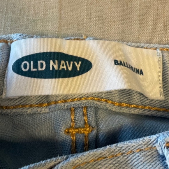 Old Navy Blue Straight Leg Jeans - Picture 3 of 4
